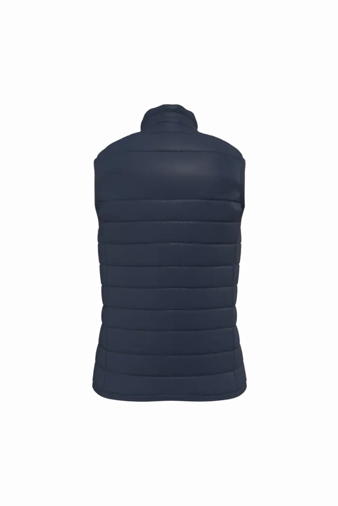 PS_IB6173-B_NAVY - Hidalgo Gewatteerde dames bodywarmer, navy — productfoto 24