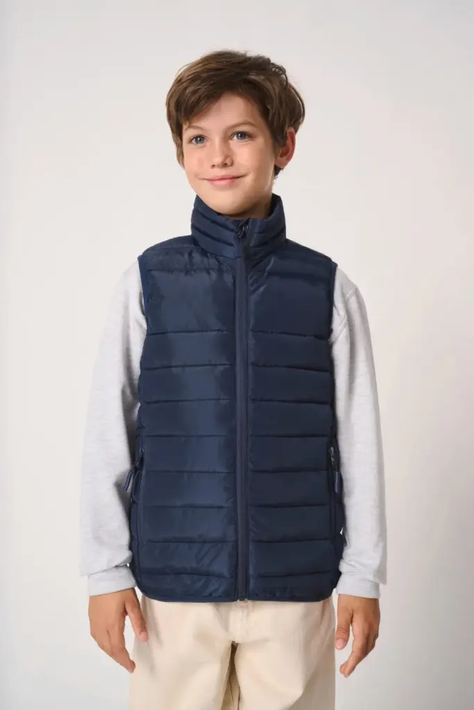 Gewatteerde kinder bodywarmer