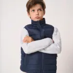 Gewatteerde kinder bodywarmer — productfoto 3