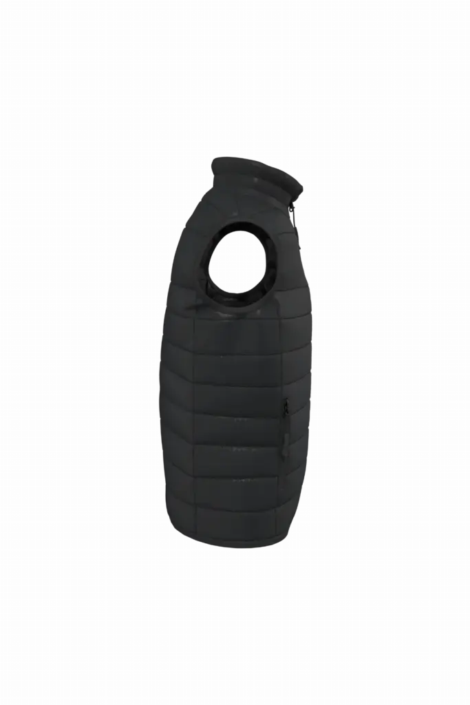 PS_IB6174-S_BLACK - Hidalgo Gewatteerde kinder bodywarmer, black — productfoto 8