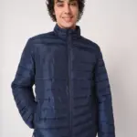 Gewatteerde heren donsjas — productfoto 3