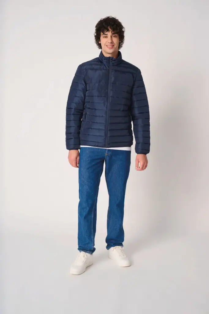 Gewatteerde heren donsjas — productfoto 4