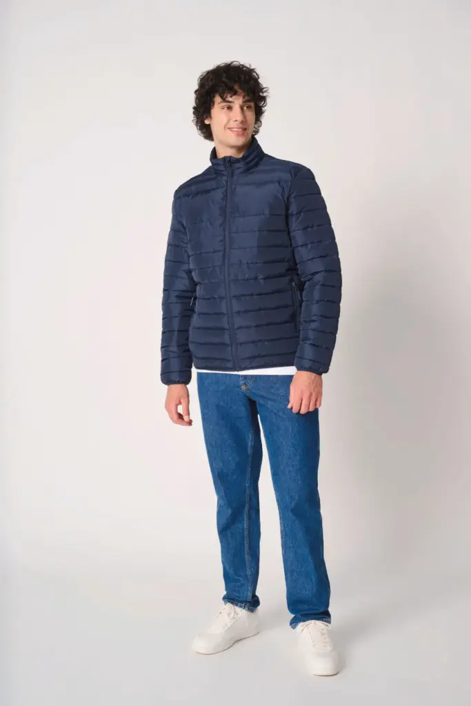 Gewatteerde heren donsjas — productfoto 5