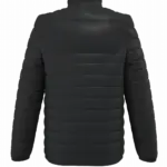 Gewatteerde heren donsjas, black — productfoto 14