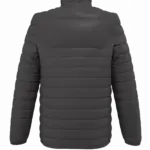 Gewatteerde heren donsjas, dark grey — productfoto 17