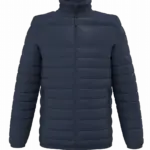 Gewatteerde heren donsjas, navy — productfoto 19
