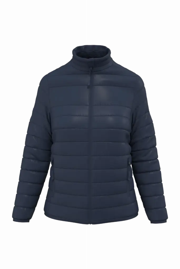 PS_IB6176_NAVY - Hidalgo-werbeartikel Gewatteerde dames donsjas, navy — productfoto 12
