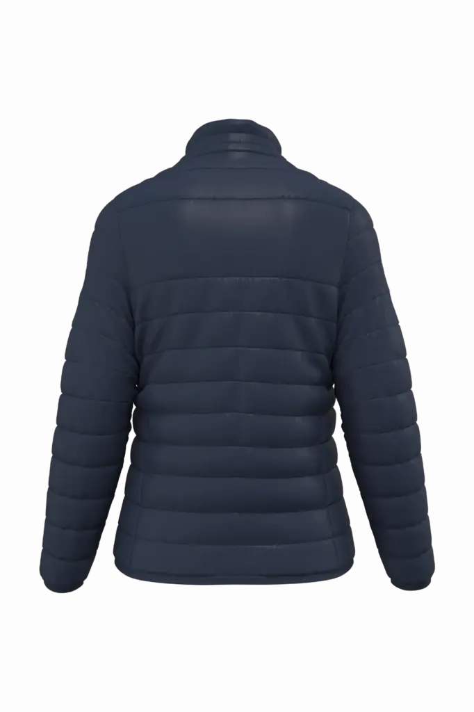 PS_IB6176-B_NAVY - Hidalgo-werbeartikel Gewatteerde dames donsjas, navy — productfoto 13