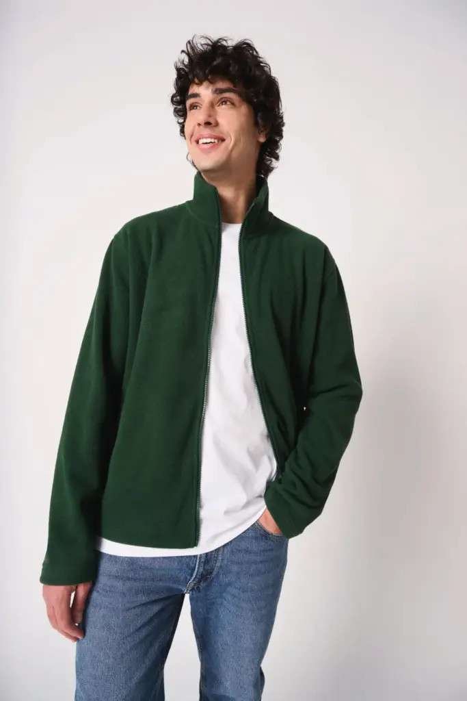 Uniseks fleecevest — productfoto 4