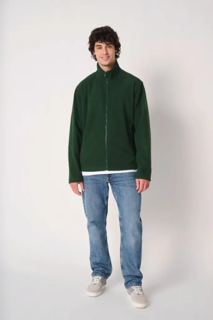Uniseks fleecevest — productfoto 5
