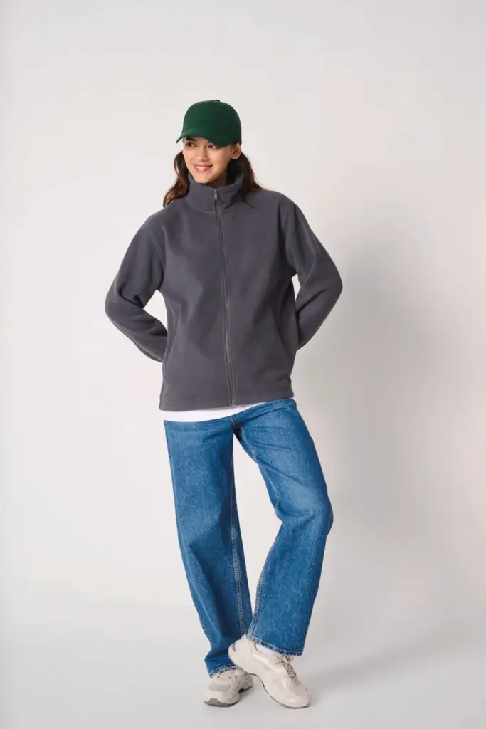 Uniseks fleecevest — productfoto 11