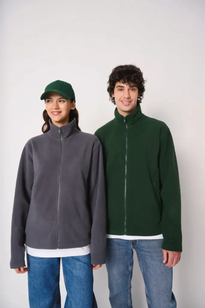 Uniseks fleecevest — productfoto 12