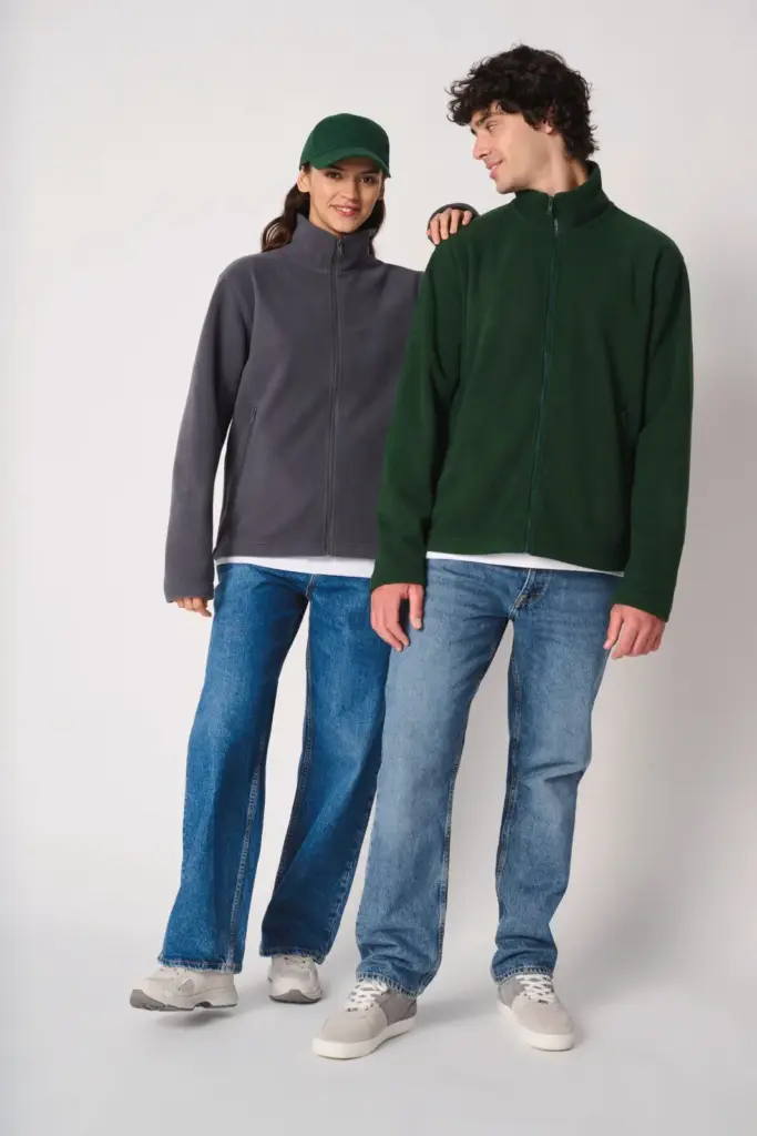 Uniseks fleecevest — productfoto 13
