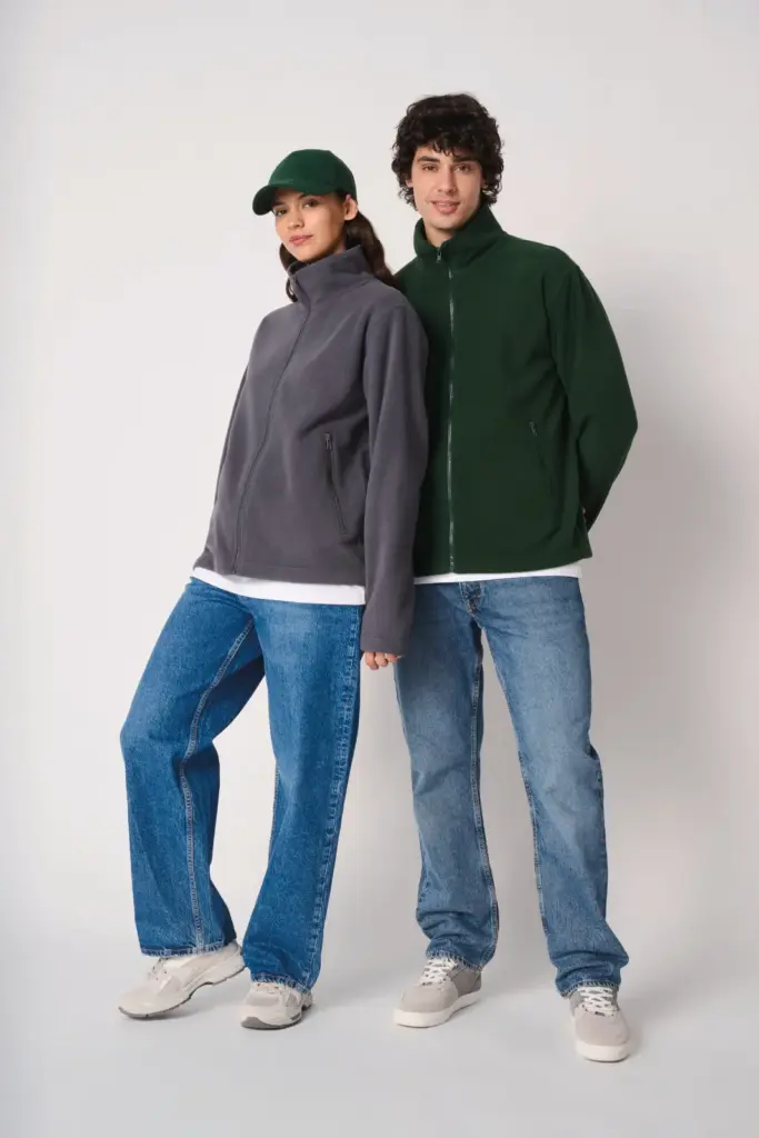 Uniseks fleecevest — productfoto 14
