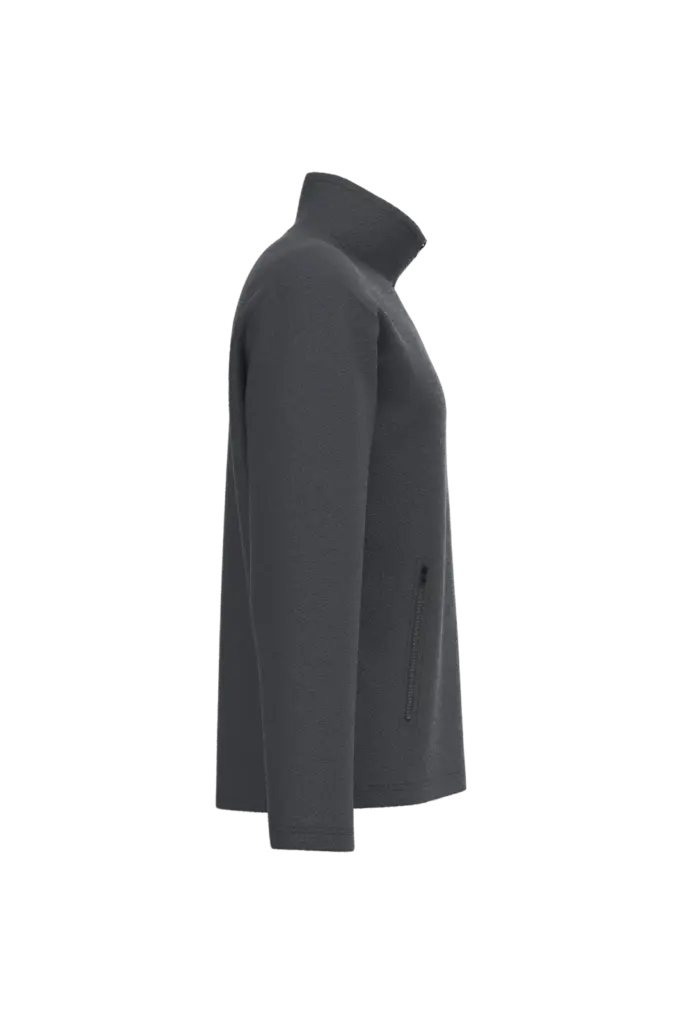Uniseks fleecevest, ideal dark grey — productfoto 20