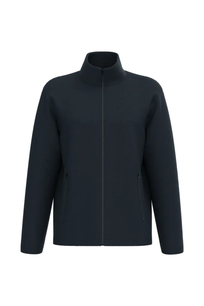 Uniseks fleecevest, ideal navy — productfoto 27
