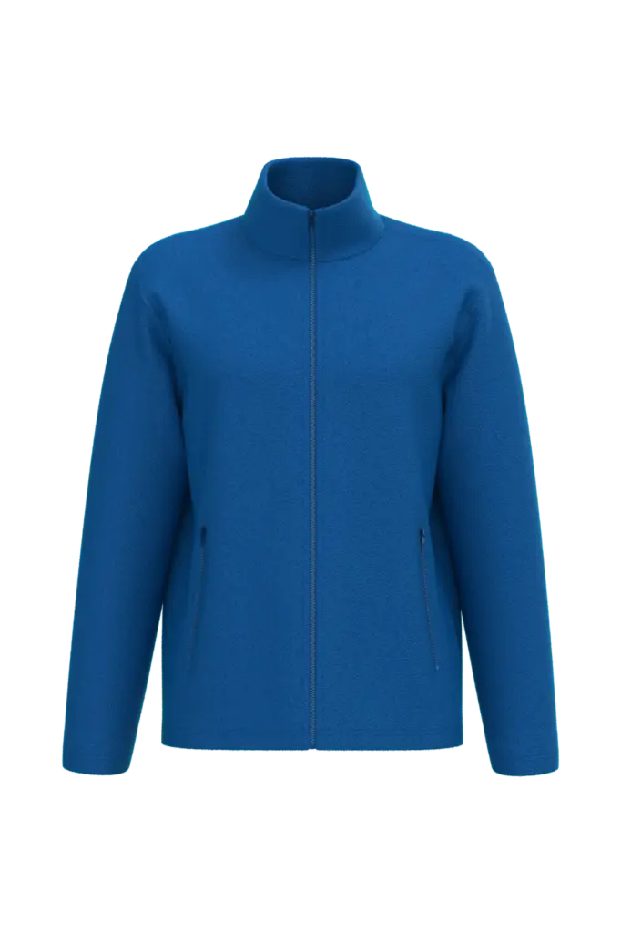 Uniseks fleecevest, ideal royal blue — productfoto 33