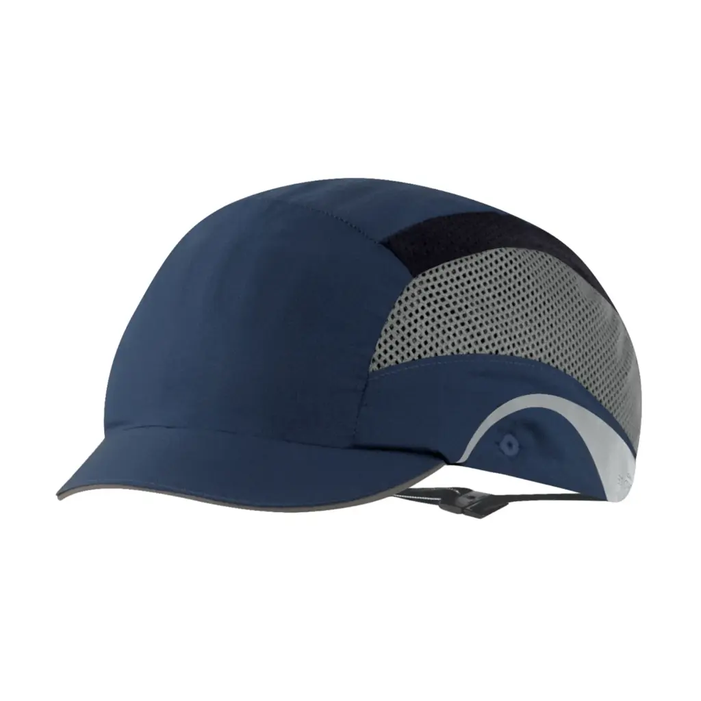 Hardcap Aerolite® micro vizier veiligheidshelm, navy — productfoto 4