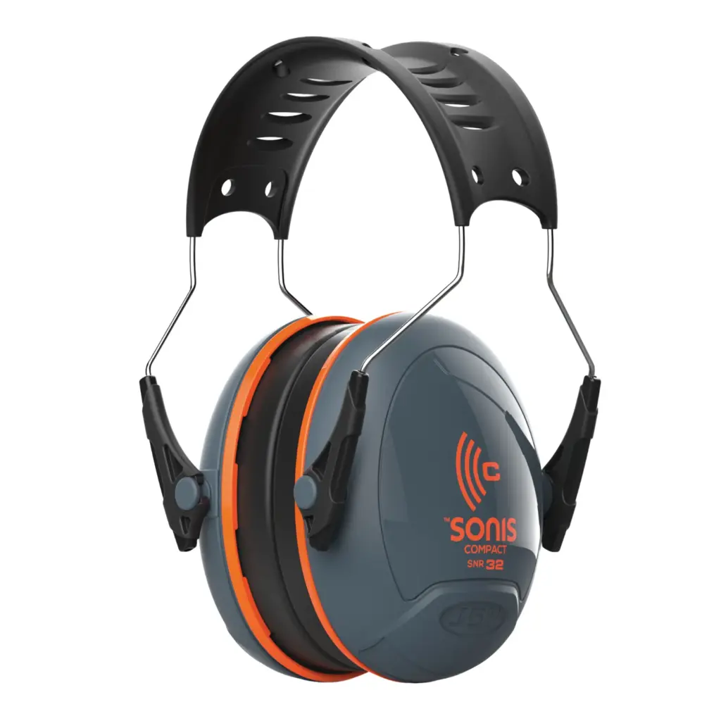 PS_JSAEB3-FS_GREY - Hidalgo Sonis™ Compact SNR 32 dB oorkap, grey — productfoto 2