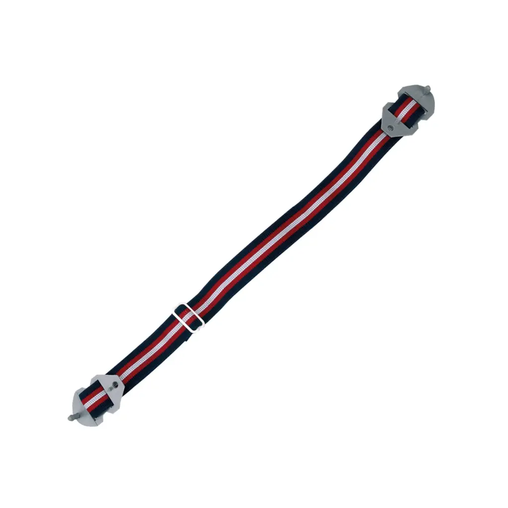 PS_JSAHV01_BLACK - Hidalgo Elastische kinband voor MK®7, EVOLite®, EVO® 2/3/5/8 helmen, black — productfoto 2