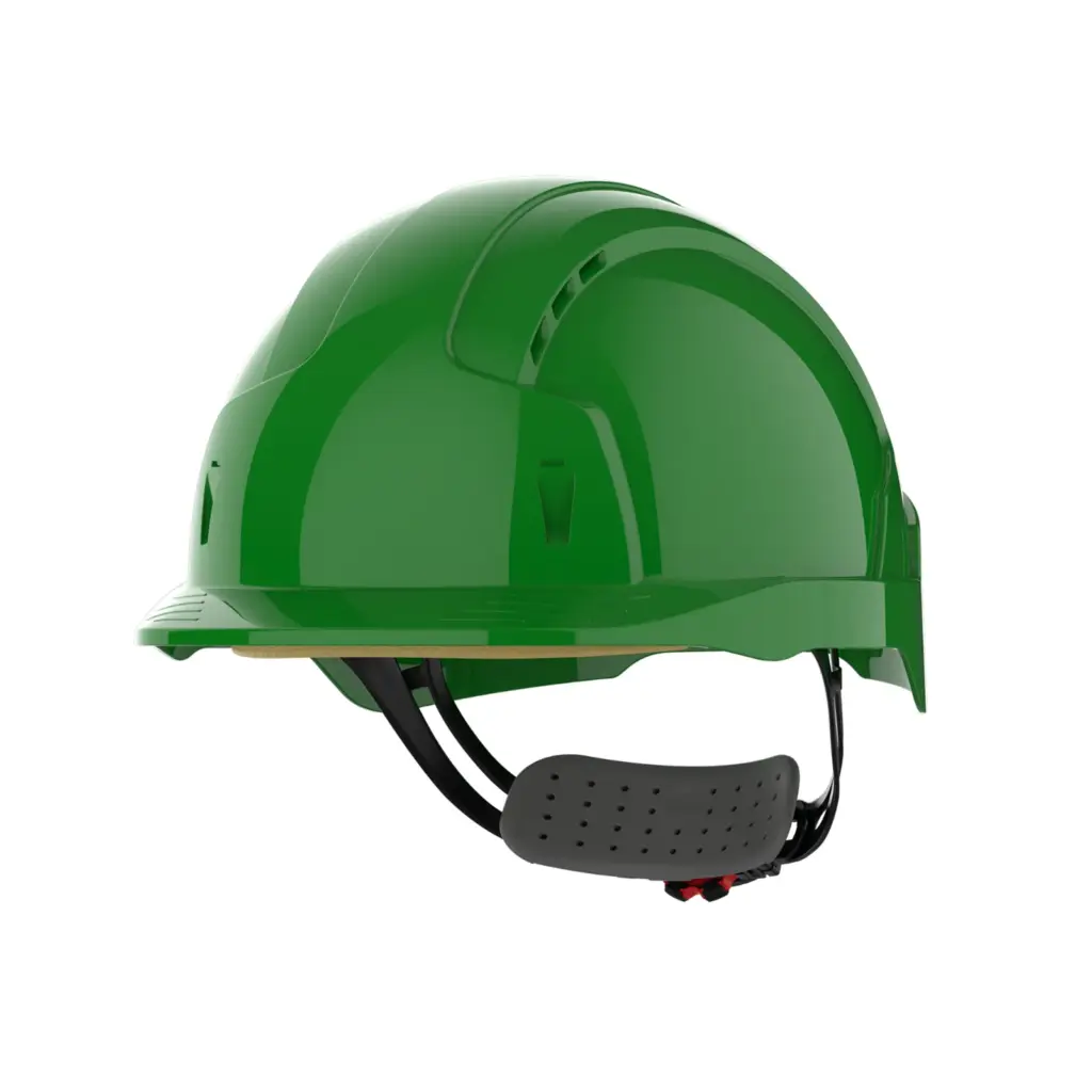 PS_JSAJB170-FS_GREEN - Hidalgo EVOLite® geventileerde veiligheidshelm, green — productfoto 3