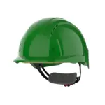 EVOLite® geventileerde veiligheidshelm, green — productfoto 3