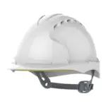 EVO®2 geventileerde veiligheidshelm, schuifsluiting, white — productfoto 3