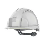 JSAPB03_2025 - Hidalgo-werbeartikel EVO®2 geventileerde helm met badgehouder - schuifsluiting.
