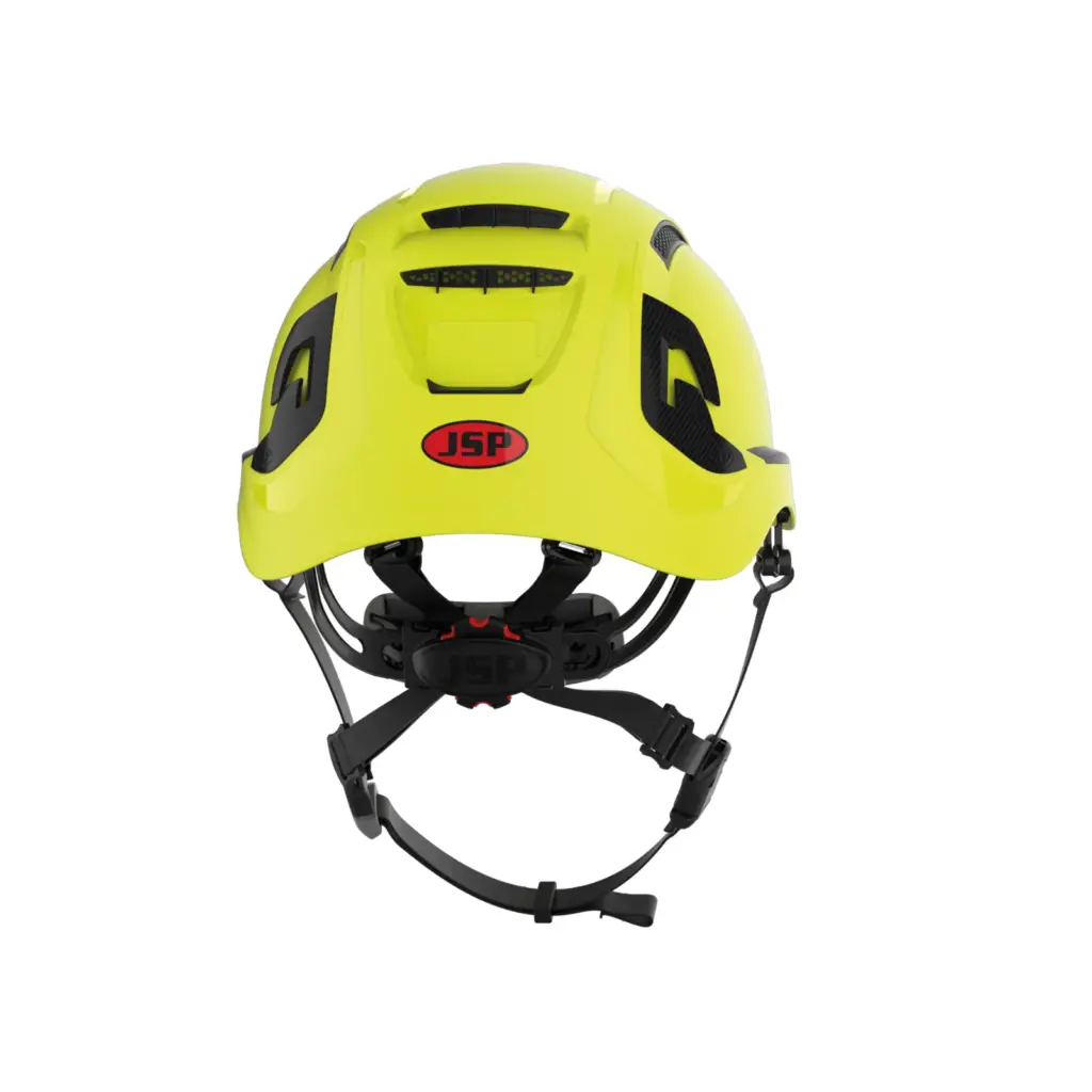 EVO® ALTA™ Baseworker™ geventileerde veiligheidshelm, hi viz yellow — productfoto 13