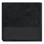 Biologische handdoek 100 x 50 cm, black — productfoto 4