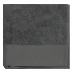 PS_K100_IRONGREY - Hidalgo Biologische handdoek 100 x 50 cm, iron grey — productfoto 6