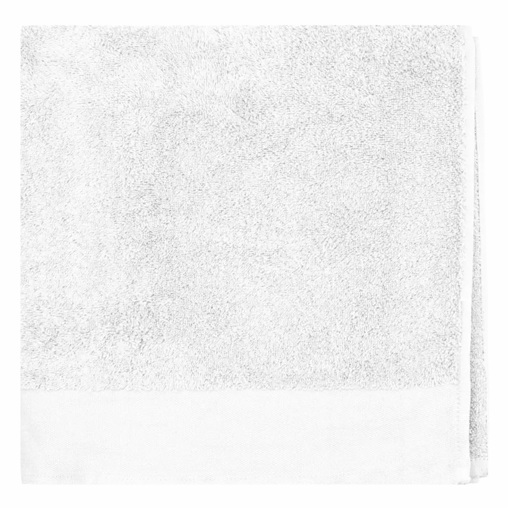 PS_K101_WHITE - Hidalgo Biologische badhanddoek 140 x 70 cm, white — productfoto 10