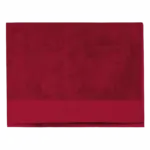Biologische badhanddoek 150 x 100 cm, hibiscus red — productfoto 5