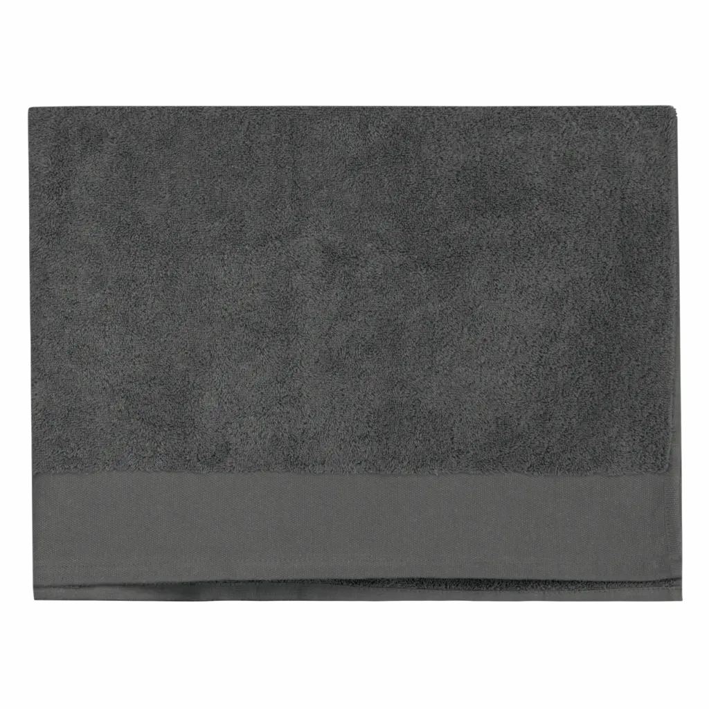 PS_K102_IRONGREY - Hidalgo Biologische badhanddoek 150 x 100 cm, iron grey — productfoto 6