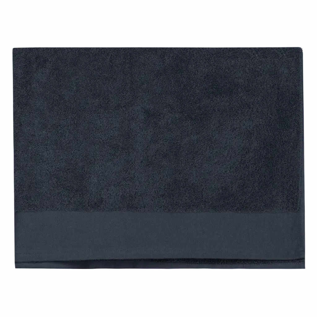PS_K102_NAVY - Hidalgo Biologische badhanddoek 150 x 100 cm, navy — productfoto 8