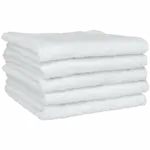 Guest handdoekjes 30 x 30 cm – verpakking per 5, white — productfoto 10