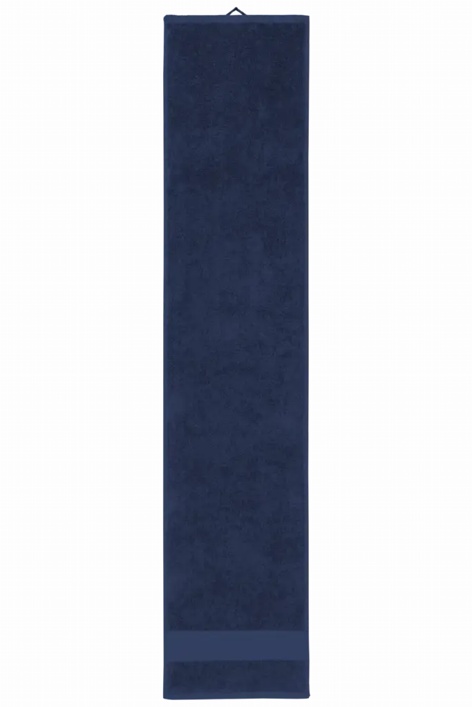 PS_K108_NAVY - Handdoekeninclusieflogo Sporthanddoek, navy — productfoto 5