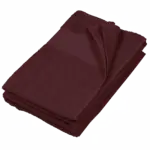 Handdoek, bordeaux — productfoto 5