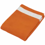 PS_K118_ORANGE-WHITE - Hidalgo Fluwelen Strandlaken, orange / white — productfoto 6