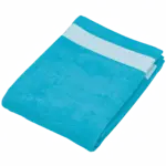 PS_K118_TURQUOISE-WHITE - Hidalgo Fluwelen Strandlaken, turquoise / white — productfoto 7