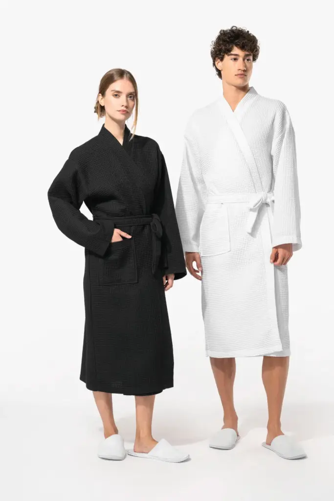 Kimono Badjas Honinggraatstructuur