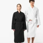 K122-10_2026 - Hidalgo-werbeartikel Kimono Badjas Honinggraatstructuur — productfoto 12