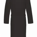 PS_K122-B_BLACK - Hidalgo-werbeartikel Kimono Badjas Honinggraatstructuur, black — productfoto 15