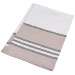 Gestreepte theedoek, white / grey — productfoto 2