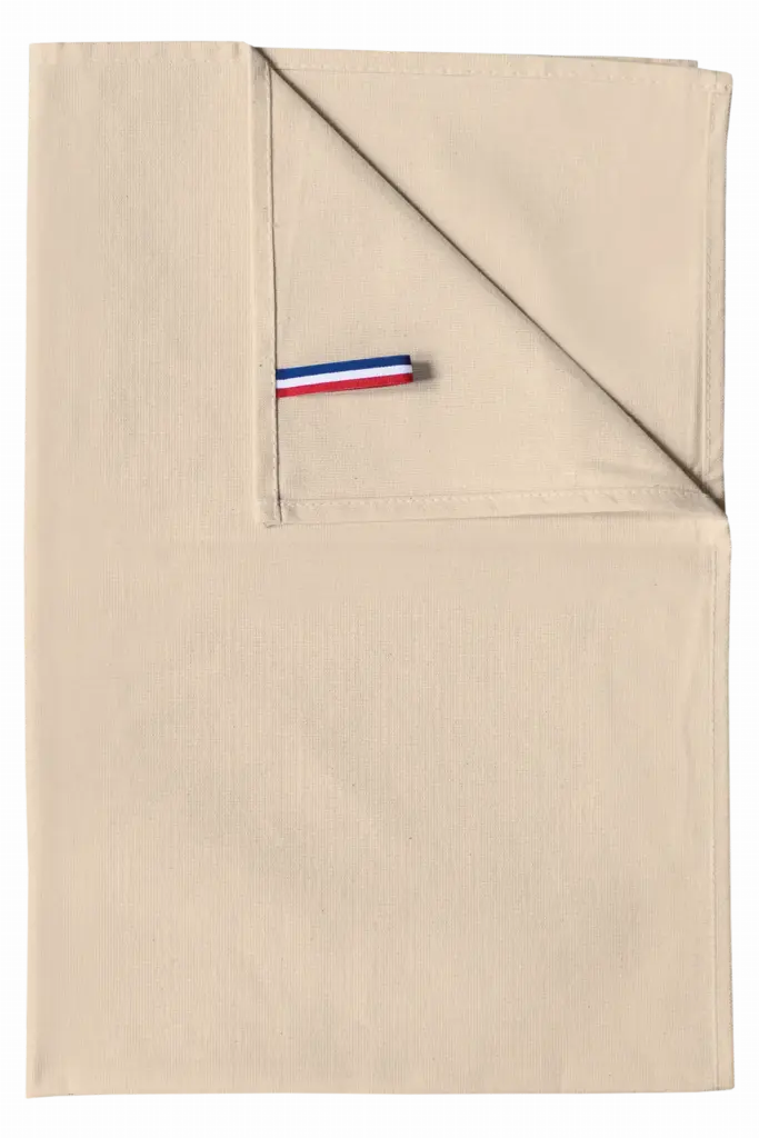 Handdoek - Vaatdoek 'Origine France Garantie', natural — productfoto 2