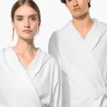 Biologische badjas met capuchon — productfoto 9
