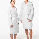 Biologische badjas met capuchon — productfoto 10