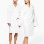 Biologische badjas met capuchon — productfoto 17