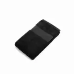 K151 - Dikke sponsen handdoek 100 × 50 cm, black