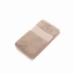 K151 - Dikke sponsen handdoek 100 × 50 cm, light moka — productfoto 4